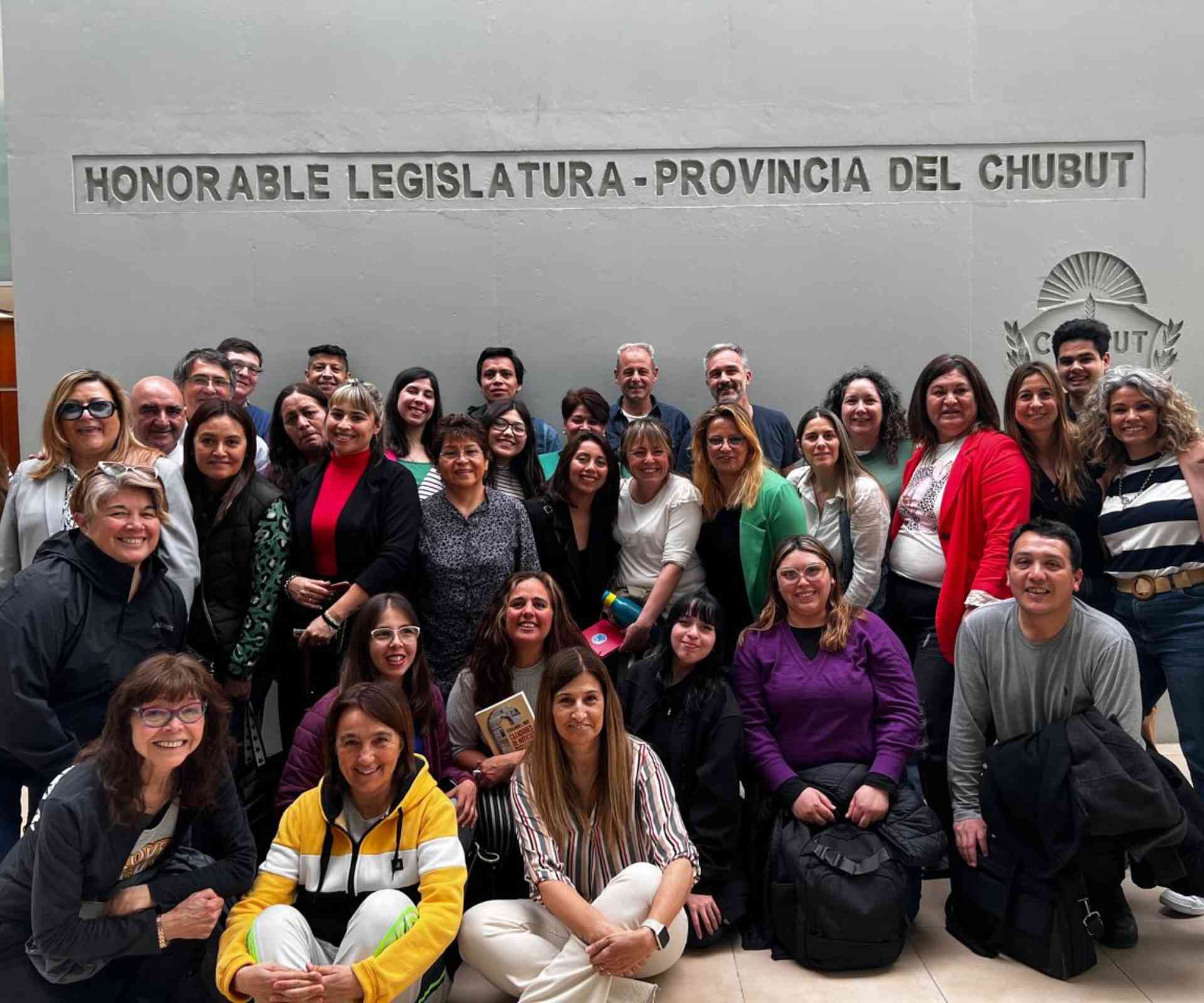 Chubut: encuentro con periodistas, actores institucionales y sociales