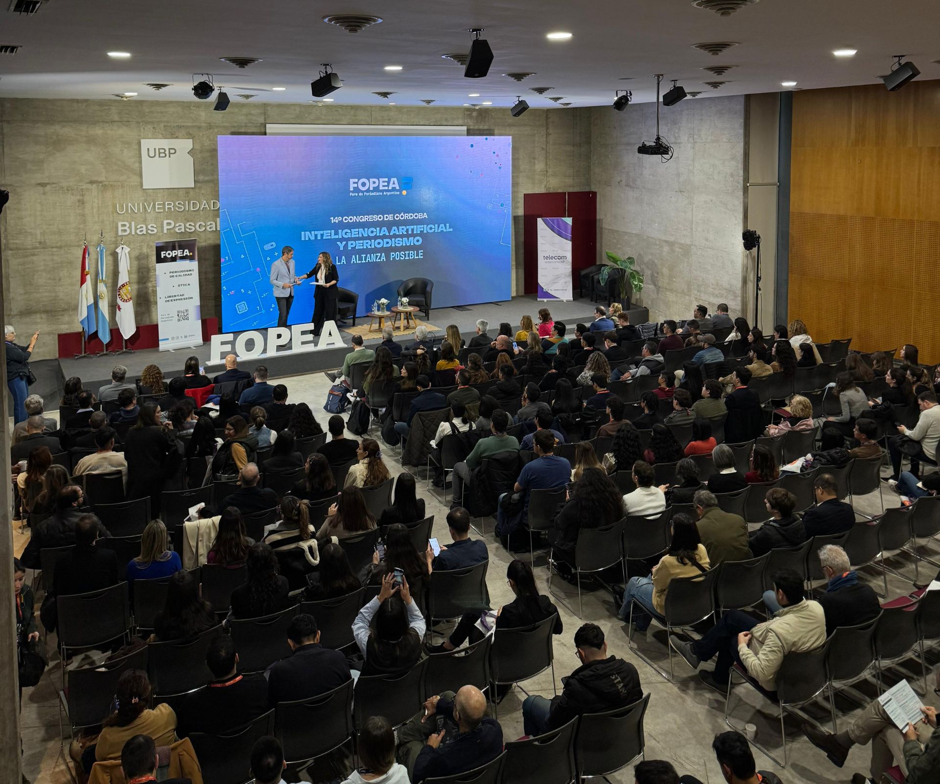 Pasó un nuevo congreso FOPEA: Periodismo e IA, la alianza posible