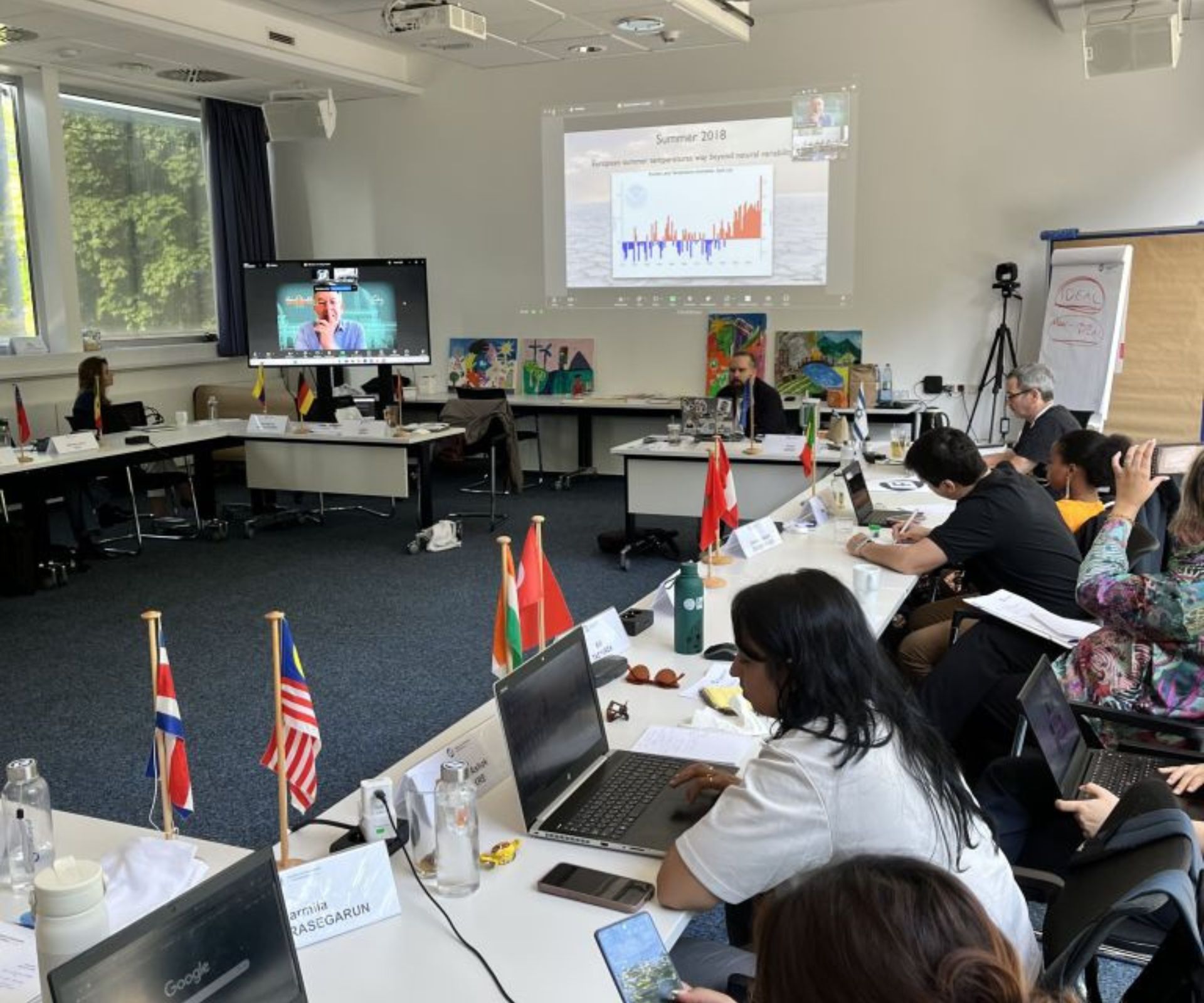 Gabriela Ensinck, integrante de FOPEA, viajó con la Fundación Naumann