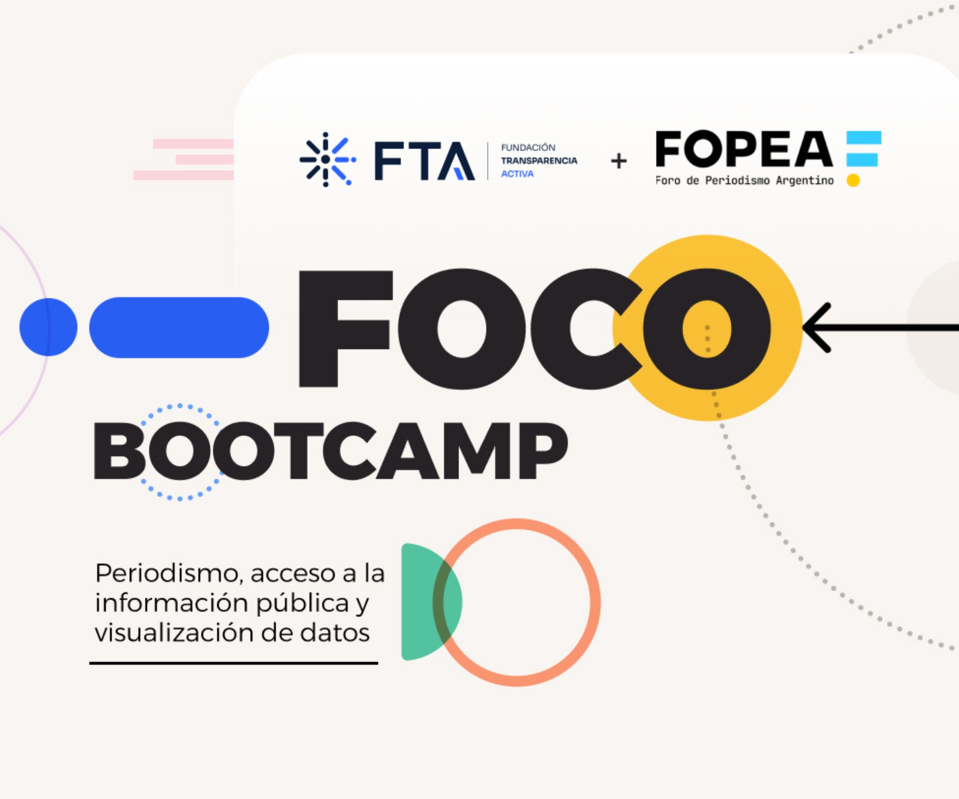Formate en transparencia con FOCO Bootcamp